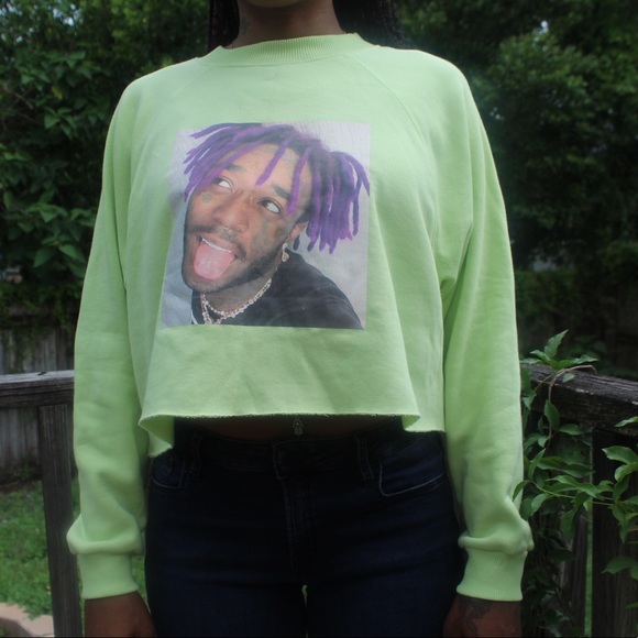 Women’s Neon Sweater - Picture 4 of 5